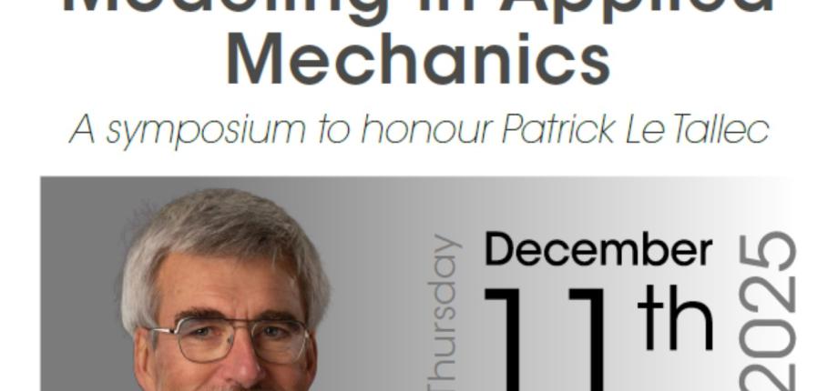 Modeling in Applied Mechanics A symposium to honour Patrick Le Tallec