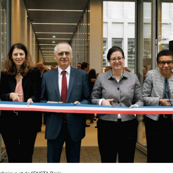 Inauguration du Pôle de Mécanique de l’École polytechnique et de l’ENSTA Paris 