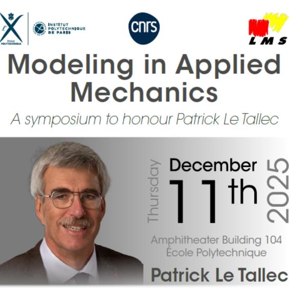 Modeling in Applied Mechanics A symposium to honour Patrick Le Tallec
